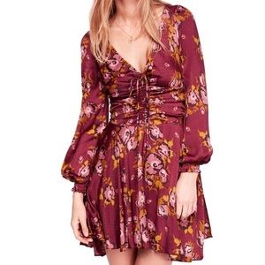 Free People mini dress. Size 6.